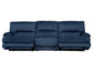 Olsen Sofa, Dual-Power Zero-Gravity Modular Reclining, Indigo
