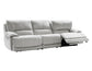Olsen Sofa, Dual-Power Zero-Gravity Modular Reclining, Silver