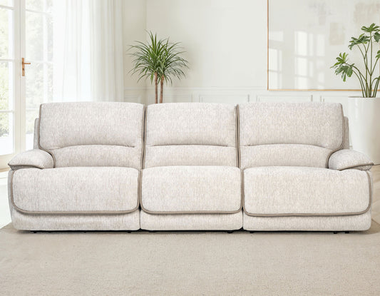 Olsen Sofa, Dual-Power Zero-Gravity Modular Reclining, Dove