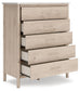 Cadmori Five Drawer Wide Chest