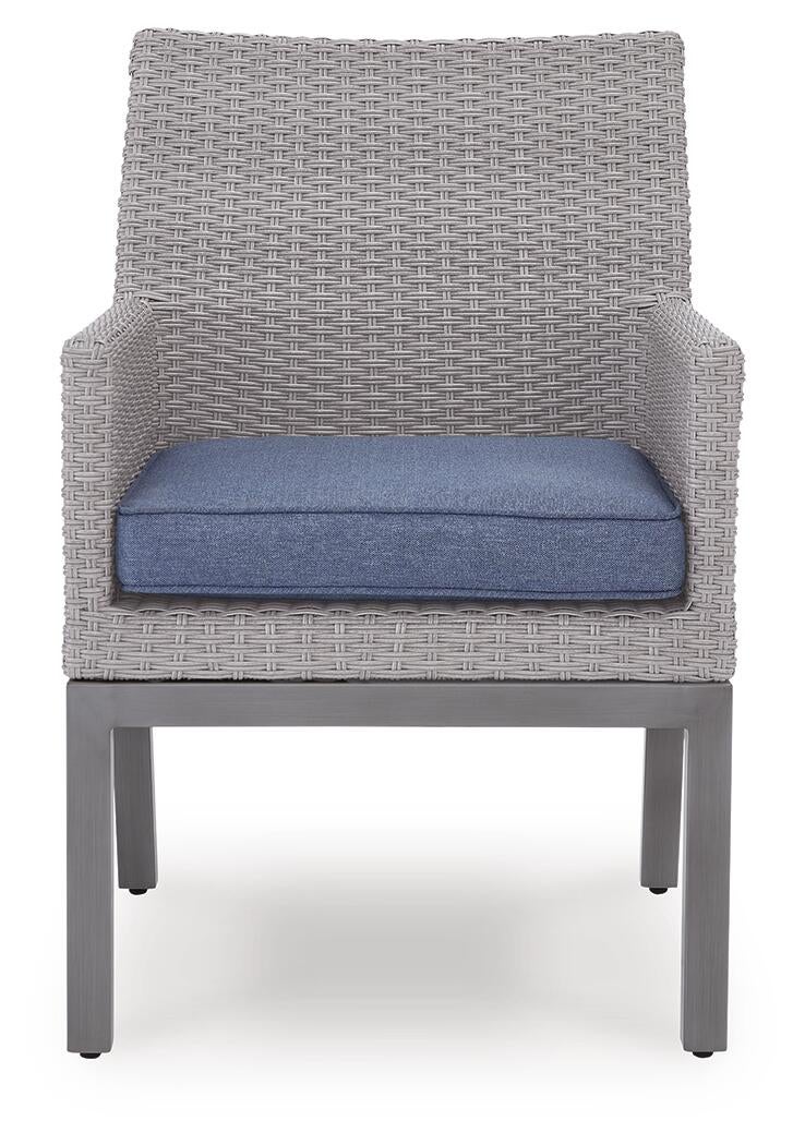 Half Moon Beach Arm Chair With Cushion (2/CN)