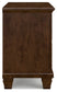 Danabrin King Panel Bed with Mirrored Dresser, Chest and Nightstand