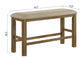 COCKRELL COUNTER HEIGHT BENCH