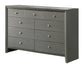 DENKER DRESSER GUN METAL