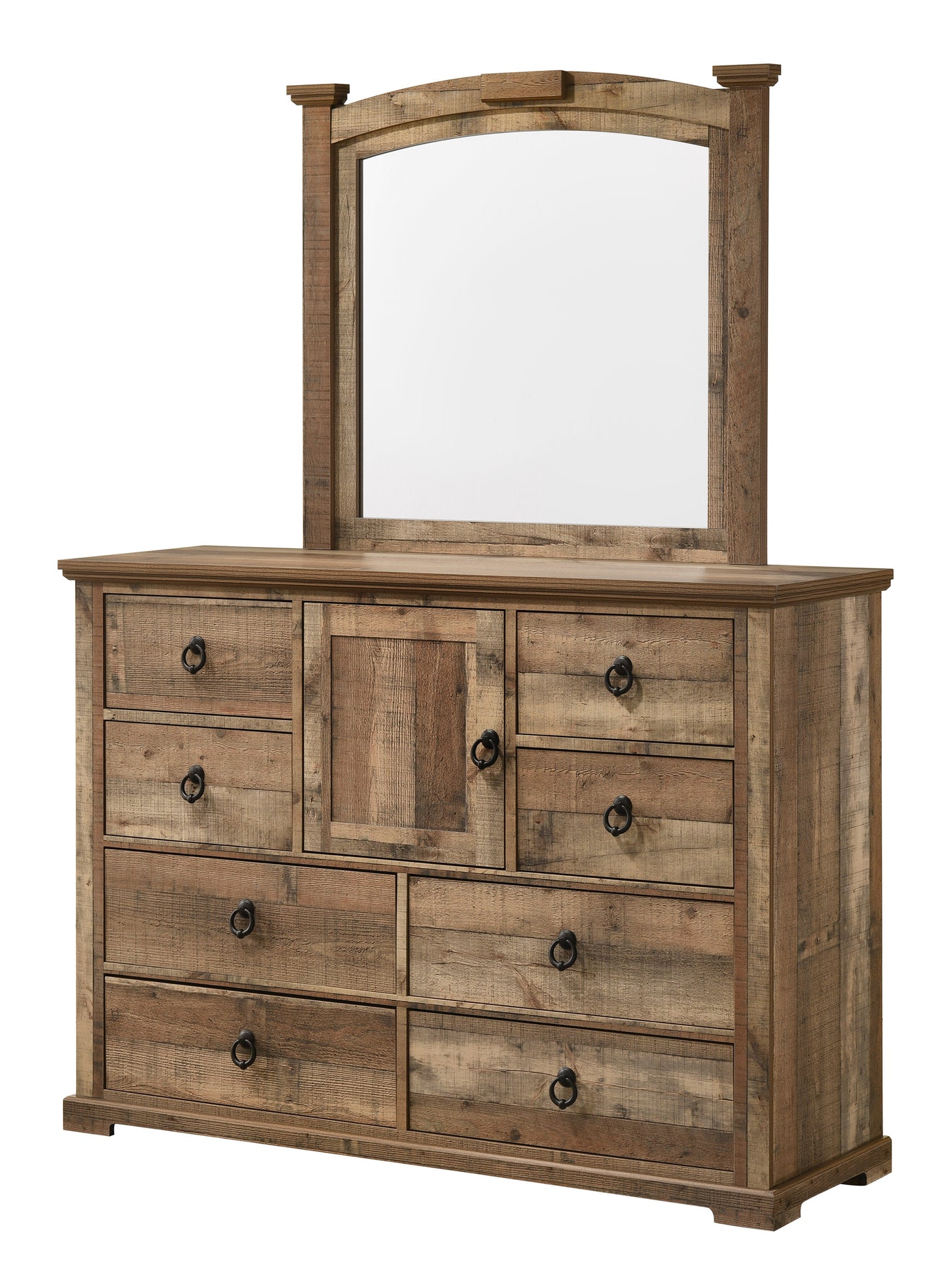 ELLA-MAE DRESSER MIRROR-RECLA.NATURAL