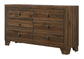 MILLIE DRESSER -BROWN CHERRY