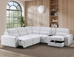 Snyder White 7-Piece Slider Sectional