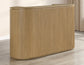 Colvin Reeded Bar, Toffee Finish