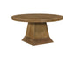 Vaughn 5-Piece Dining Set with Annie Barrel Chocolate Velvet Chairs