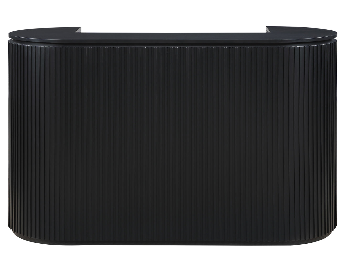 Colvin Reeded Bar, Black Finish
