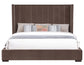 Pearson Queen Bed, Chocolate Velvet