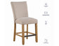 Artemis 24″ Counter Stool, Beige Chenille