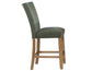 Artemis 24″ Counter Stool, Green Velvet