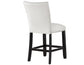Artemis 24″ Counter Stool, White Vegan Leather