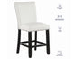 Artemis 24″ Counter Stool, White Vegan Leather