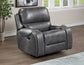 Keily Recliner, Manual Swivel, Glider, Grey
