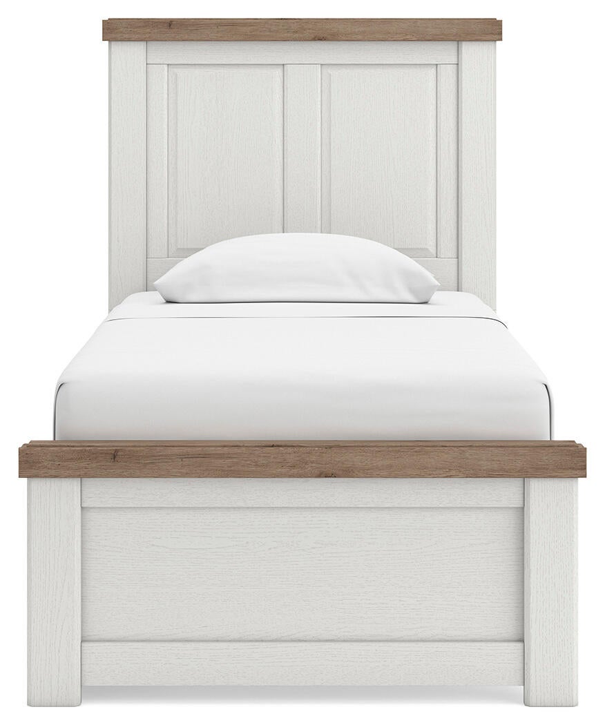 Savonport Twin Panel Bed with Storage