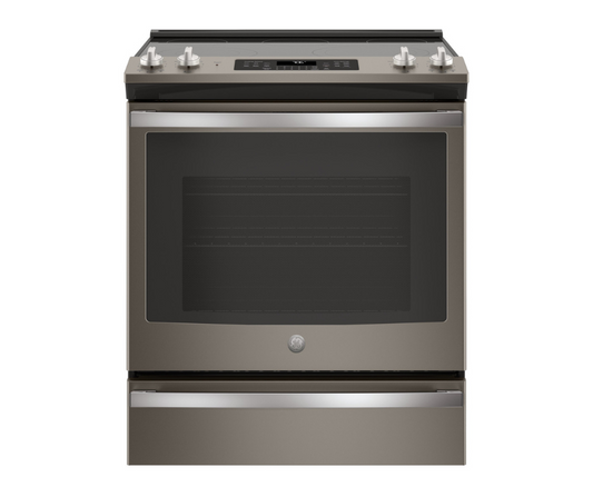 GE® 30" Slide-In Electric Convection Range