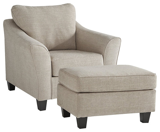 Abney Chair and Ottoman Smyrna Furniture Outlet