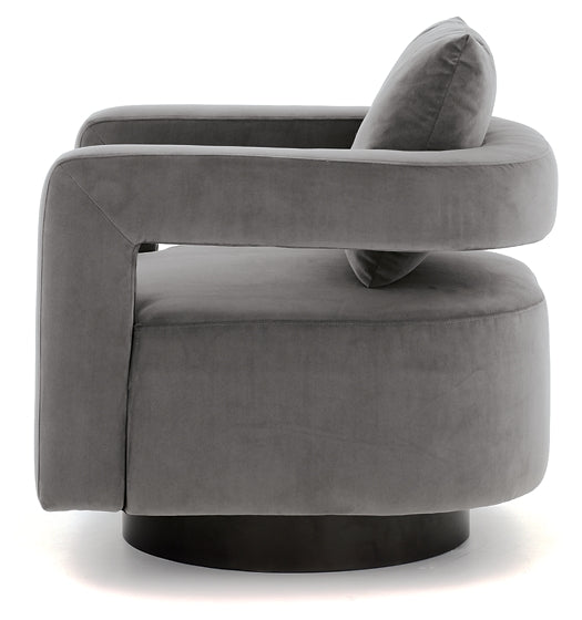 Alcoma Swivel Accent Chair Smyrna Furniture Outlet