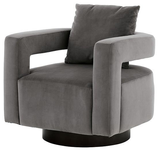Alcoma Swivel Accent Chair Smyrna Furniture Outlet