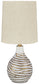 Aleela Metal Table Lamp (1/CN) Smyrna Furniture Outlet