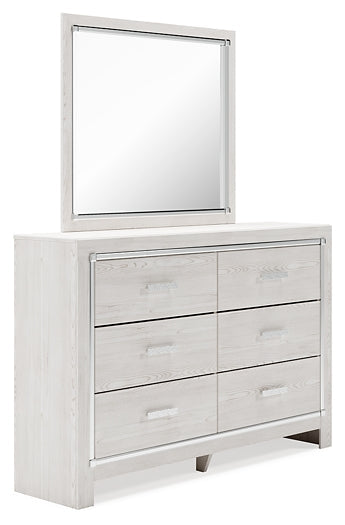 Altyra Dresser and Mirror Smyrna Furniture Outlet