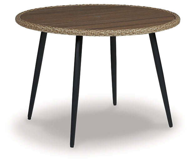 Amaris Round Dining Table Smyrna Furniture Outlet
