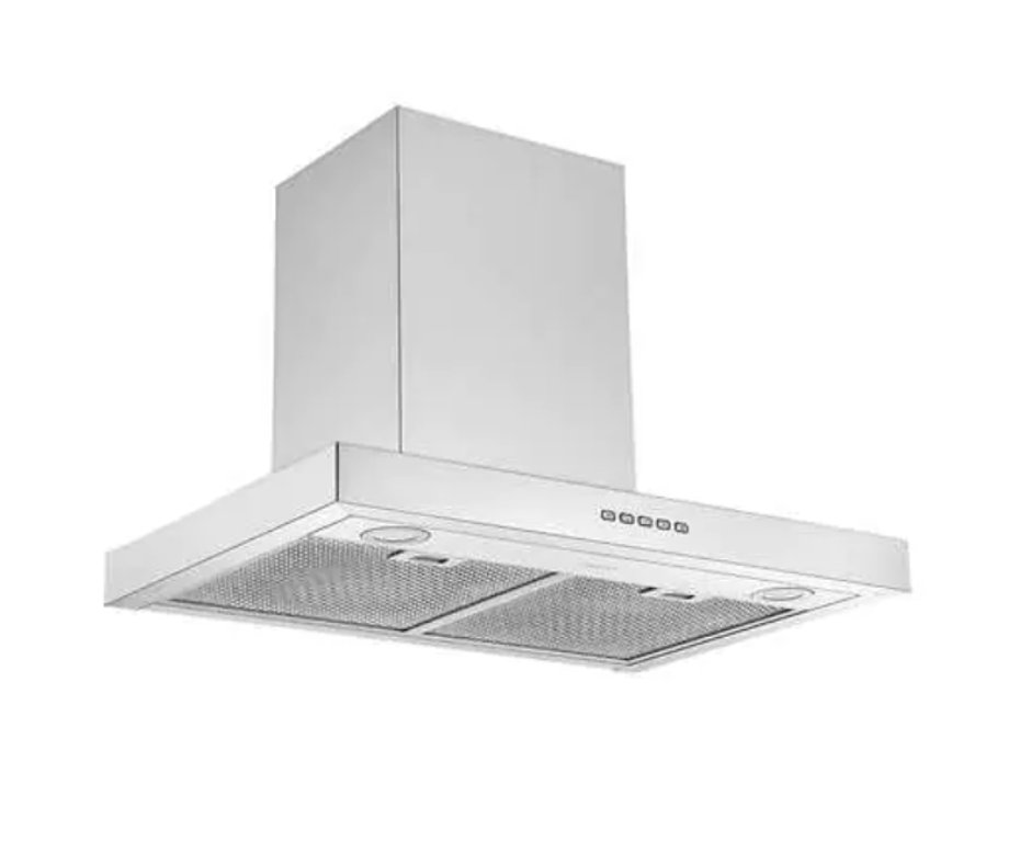 Ancona Convertible 30 Inch. Wall Mounted Rectangular Range Hood with 600 CFM Smyrna Furniture Outlet