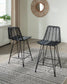 Angentree Upholstered Barstool (2/CN) Smyrna Furniture Outlet