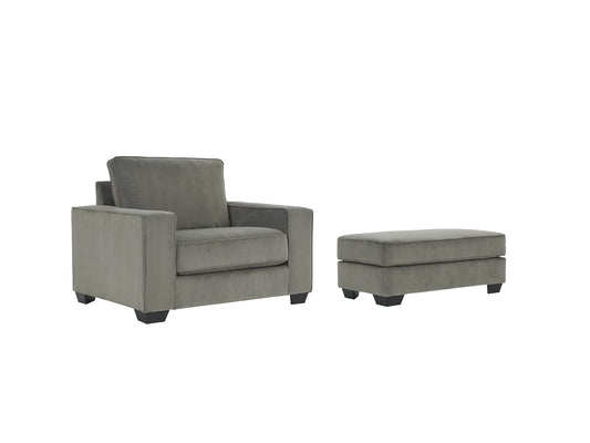 Angleton Chair and Ottoman Smyrna Furniture Outlet