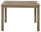 Aria Plains Square Dining Table w/UMB OPT Smyrna Furniture Outlet