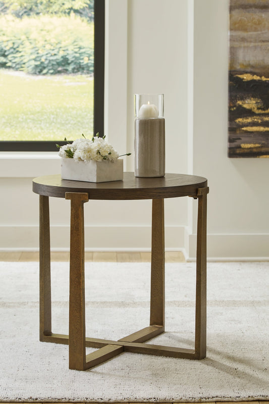 Balintmore Round End Table Smyrna Furniture Outlet