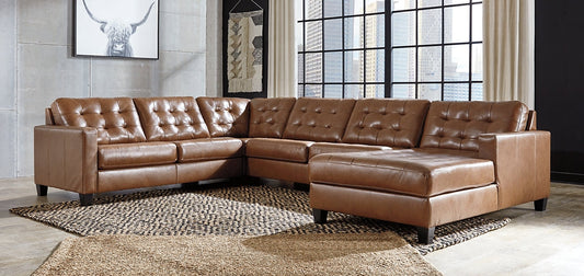 Baskove 4-Piece Sectional with Chaise Smyrna Furniture Outlet