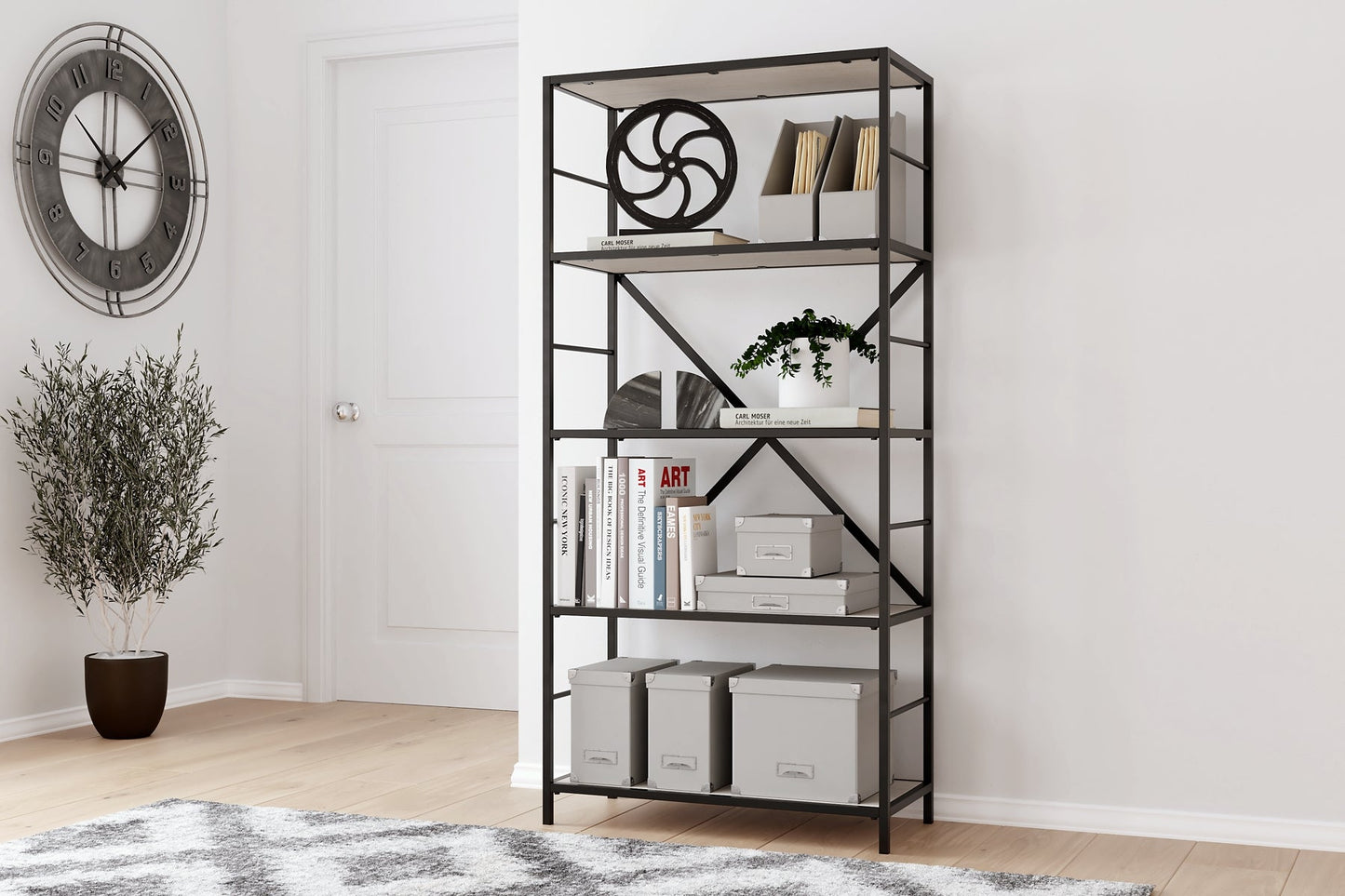 Bayflynn Bookcase Smyrna Furniture Outlet