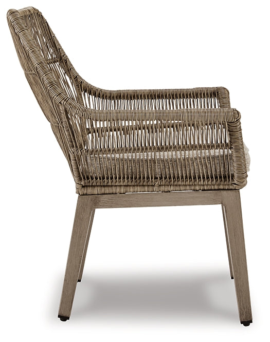 Beach Front Arm Chair With Cushion (2/CN) Smyrna Furniture Outlet