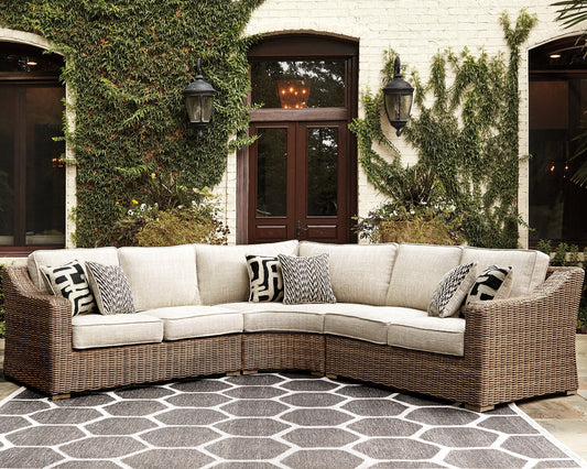 Beachcroft 3-Piece Outdoor Seating Set Smyrna Furniture Outlet