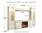 Bellaby 4-Piece Entertainment Center with Fireplace Smyrna Furniture Outlet