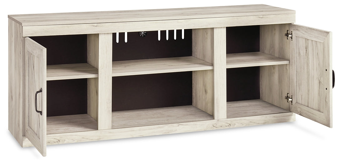 Bellaby LG TV Stand w/Fireplace Option Smyrna Furniture Outlet