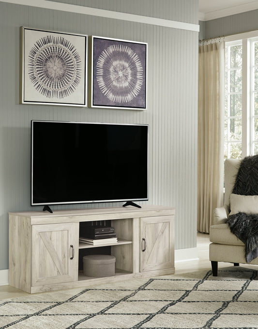 Bellaby LG TV Stand w/Fireplace Option Smyrna Furniture Outlet