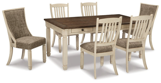 Bolanburg Dining Table and 6 Chairs Smyrna Furniture Outlet