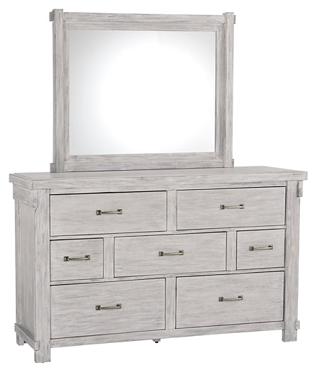 Brashland Dresser and Mirror Smyrna Furniture Outlet