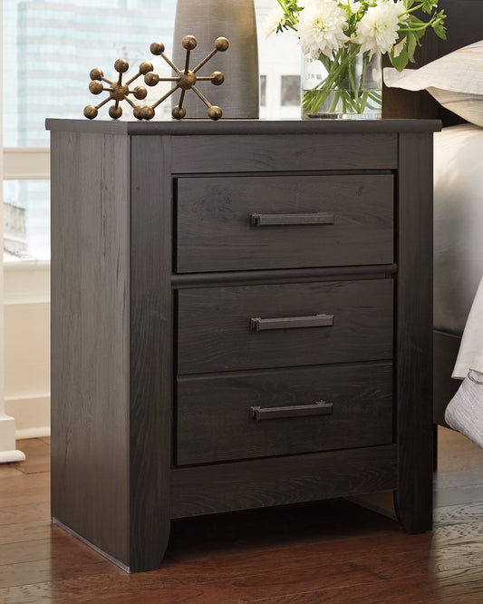 Brinxton Two Drawer Night Stand Smyrna Furniture Outlet