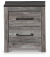 Bronyan Two Drawer Night Stand Smyrna Furniture Outlet