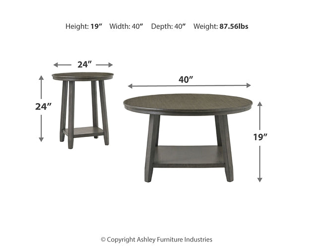 Caitbrook Occasional Table Set (3/CN) Smyrna Furniture Outlet