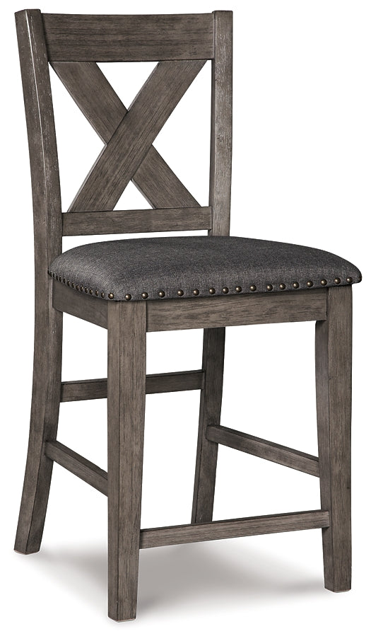 Caitbrook Upholstered Barstool (2/CN) Smyrna Furniture Outlet