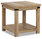 Calaboro Square End Table Smyrna Furniture Outlet