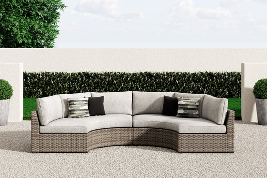 Calworth 2-Piece Outdoor Sectional Smyrna Furniture Outlet