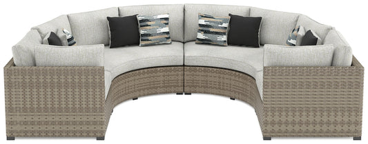 Calworth 4-Piece Outdoor Sectional Smyrna Furniture Outlet