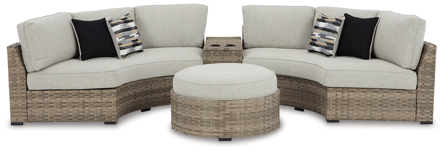 Calworth 4-Piece Outdoor Sectional Smyrna Furniture Outlet